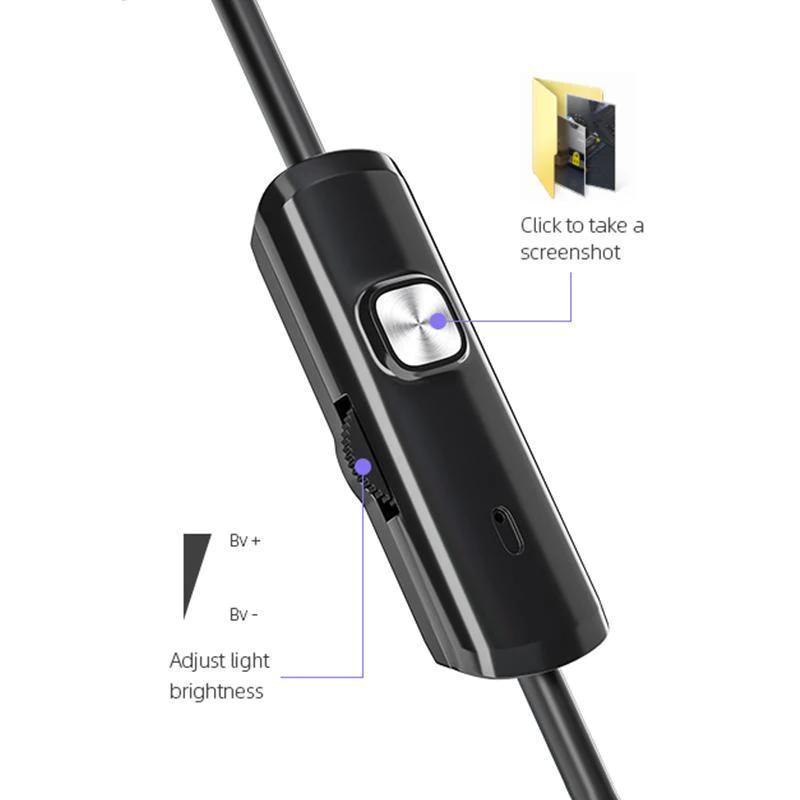Saker Waterproof Endoscope