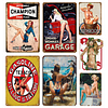 (Multi Style)  - Pin Up Girl - Vintage Metal Signs(8*12Inch/12*16Inch)-Pin-up-girls