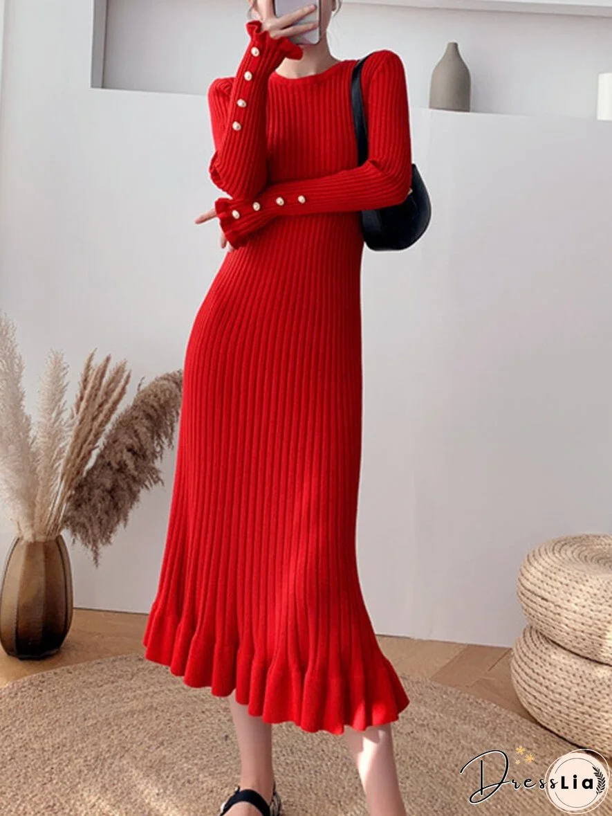 Effortless and Chic winter Dress