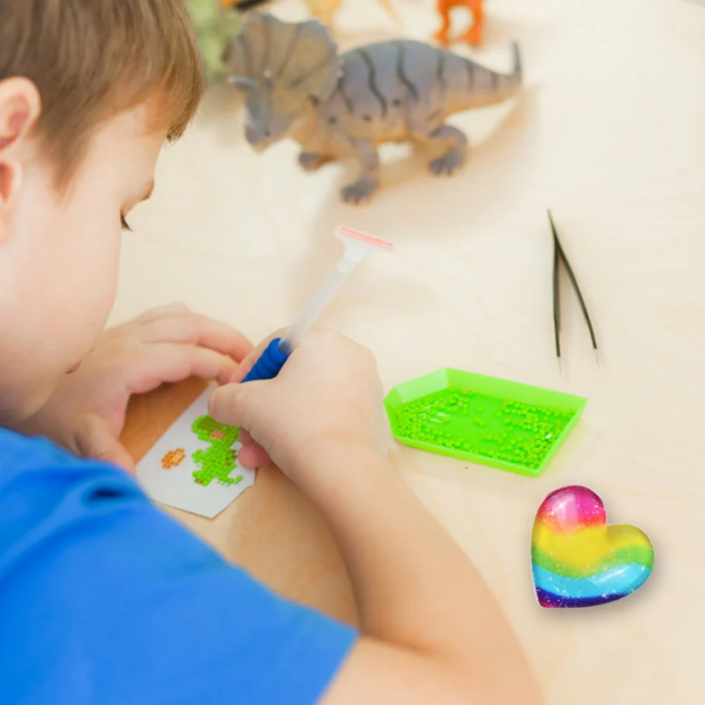 Magnetic Heart Shape Plastic Painting Locator Diamond Painting Tools