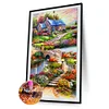 (Grande Taille) campagne 45x85cm (toile) plein carré diamant peinture