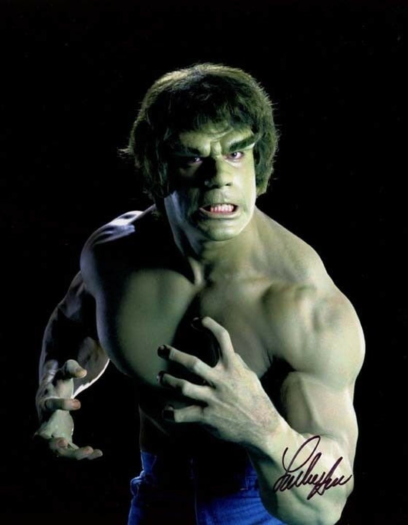 Lou ferrigno signed autographed 11x14 the hulk Photo Poster painting