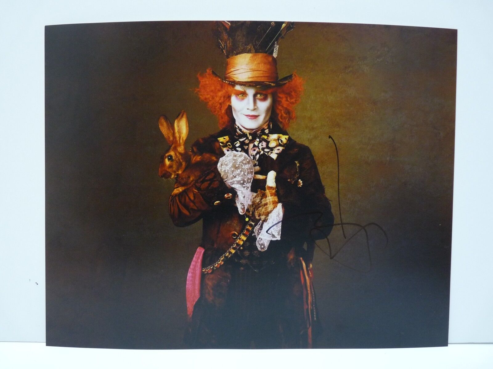 Johnny Depp Signed Autographed Sexy Pirates 11x14 Photo Poster painting BAS Certified #1 F7