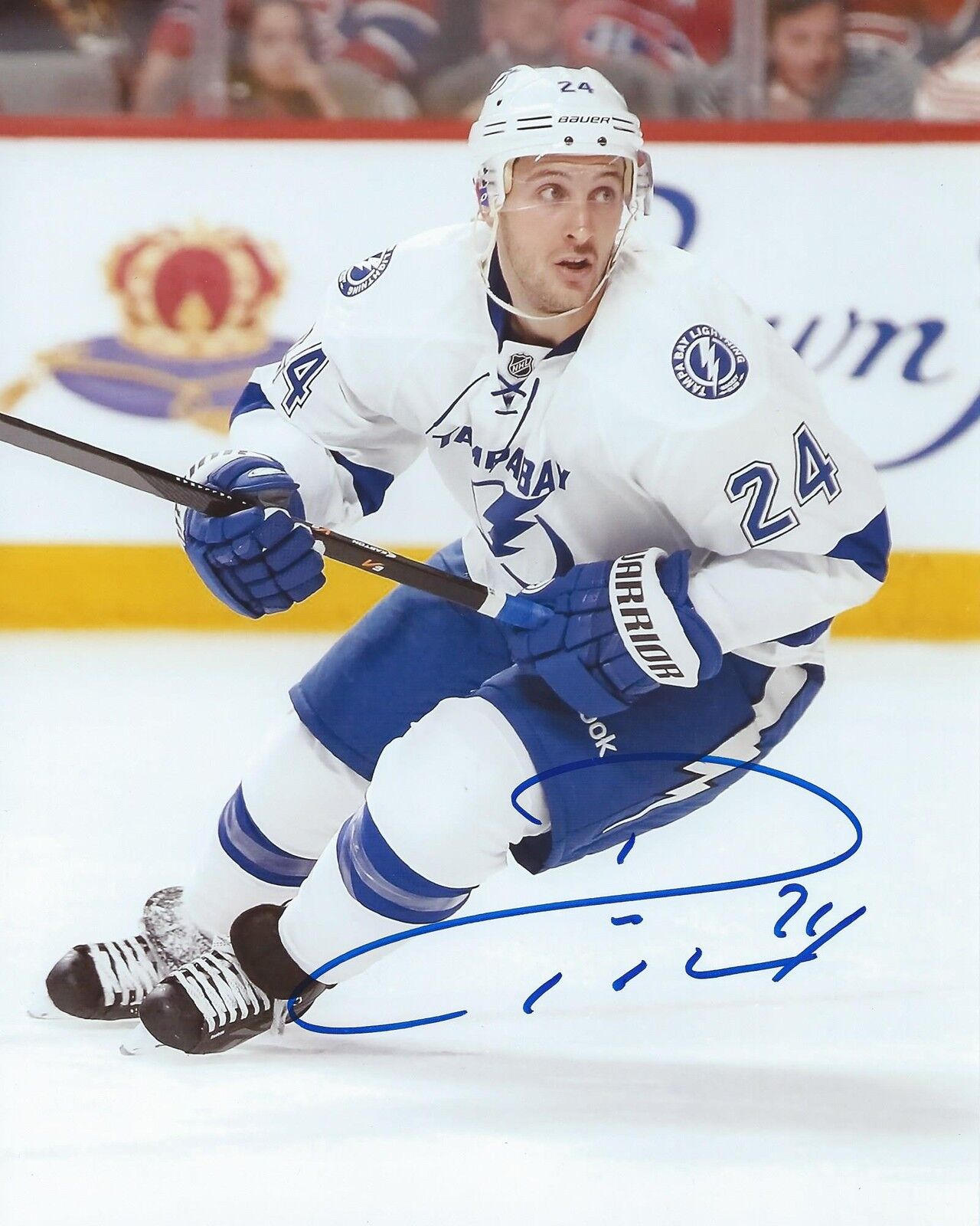 Ryan Callahan Signed 8x10 Photo Poster painting Tampa Bay Lightning Autographed COA E