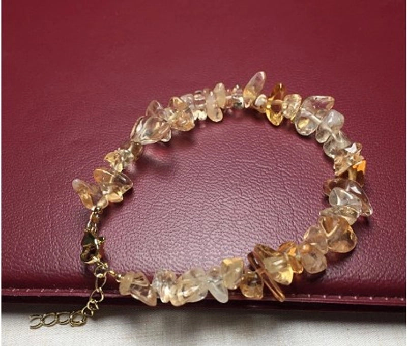 2 Pieces Ethnic Style Irregular Geometric Crystal Bracelets