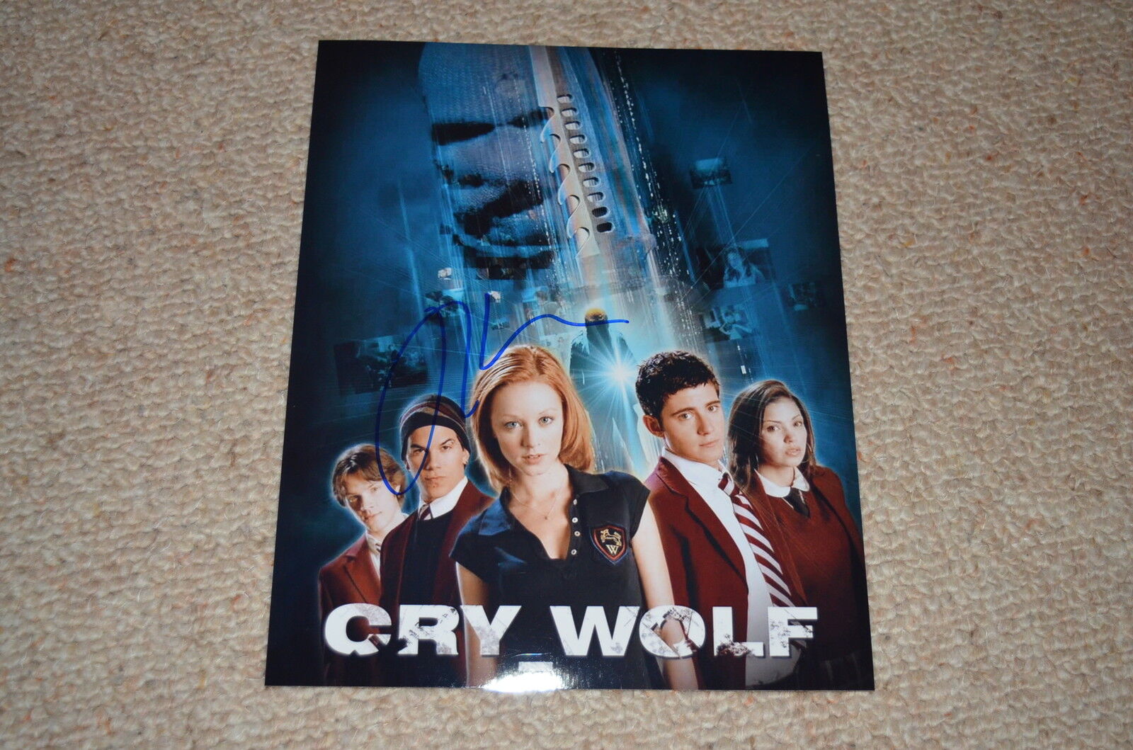 JULIAN MORRIS signed autograph In Person 8x10 (20x25 cm) CRY WOLF