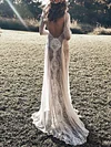 Crochet Carving Gauze Long Sleeves Maxi Dresses