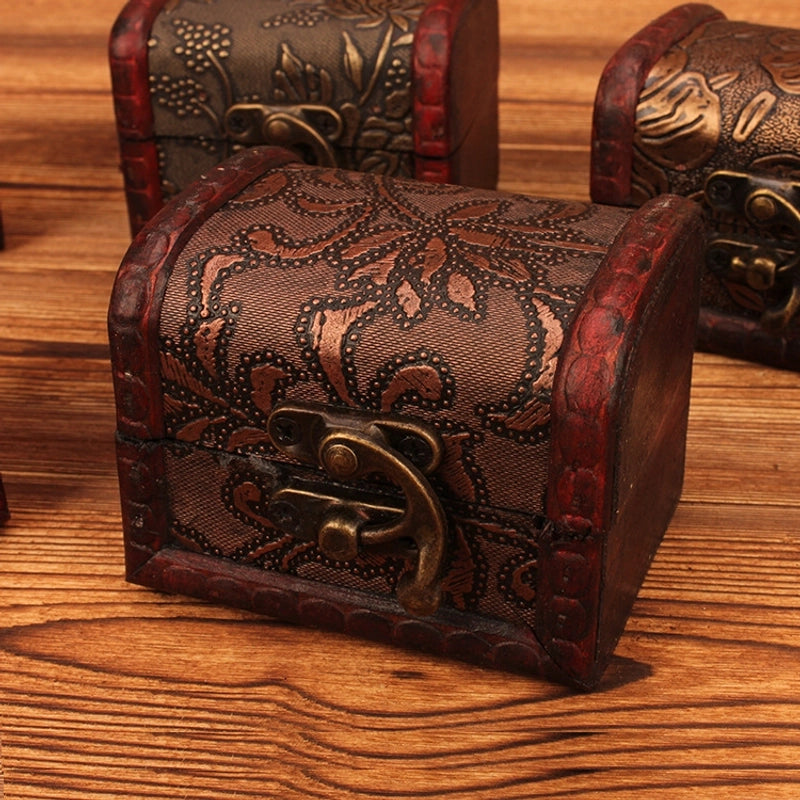 30 Wood Chinoiserie Casual Elegant Solid Color Storage Box