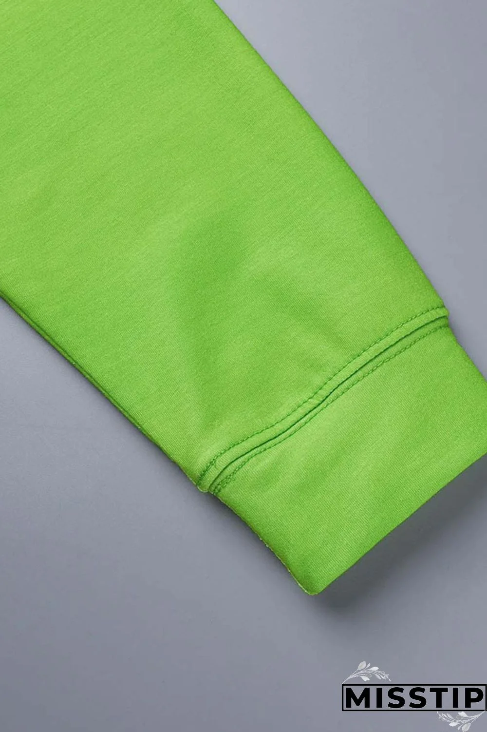 Cyan Green Casual Print Patchwork O Neck Tops