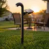 Solar Pathway Lights Decorative Path Light Solar Powered Outdoor Landscape Lighting for Driveway Lawn Patio Garden Yard