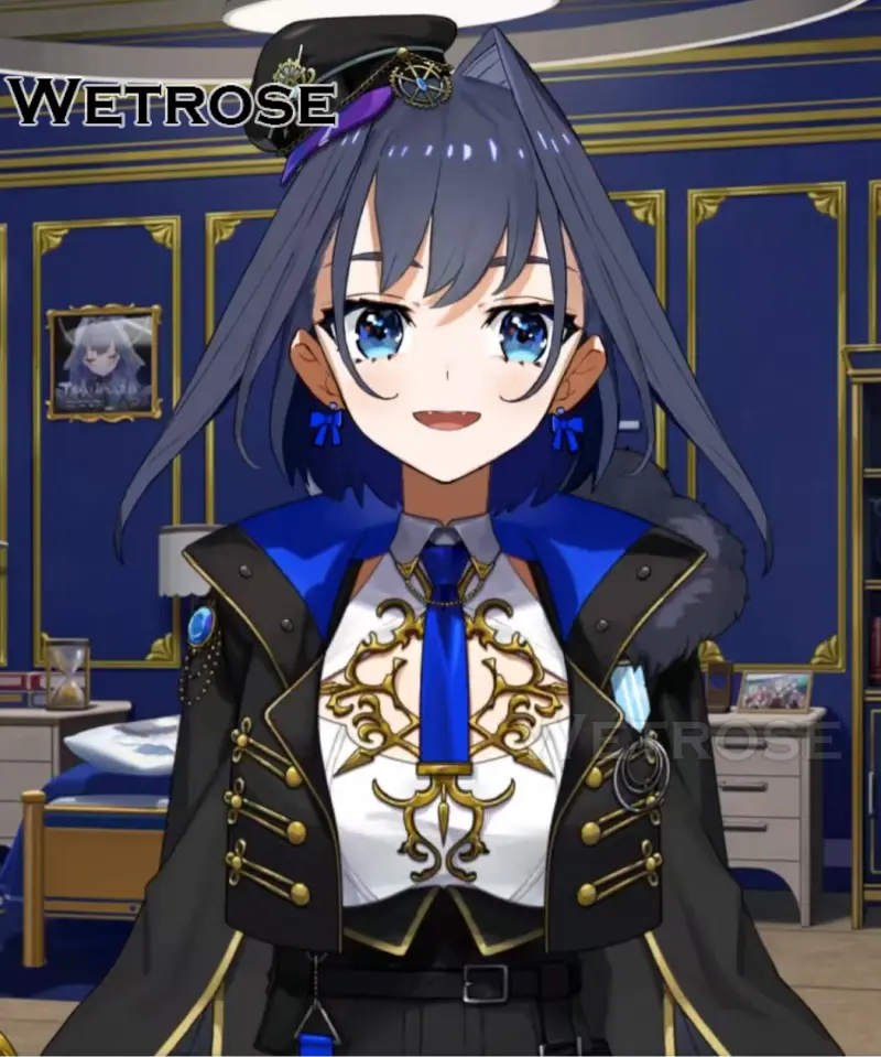 [Deposit Poll] Wetrose Hololive Dream Ouro Kronii Hololive EN Vtuber Outfit Cosplay Costume 