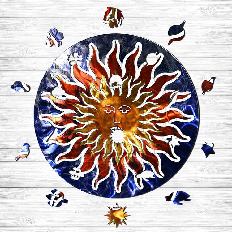 Powerful Sun Wooden Puzzle