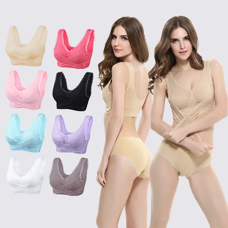 Bodysuit Shapewear For Women Ice Silk Gathered Lightweight Comfortable  Breathable Bra Body Shapers Pink XL 