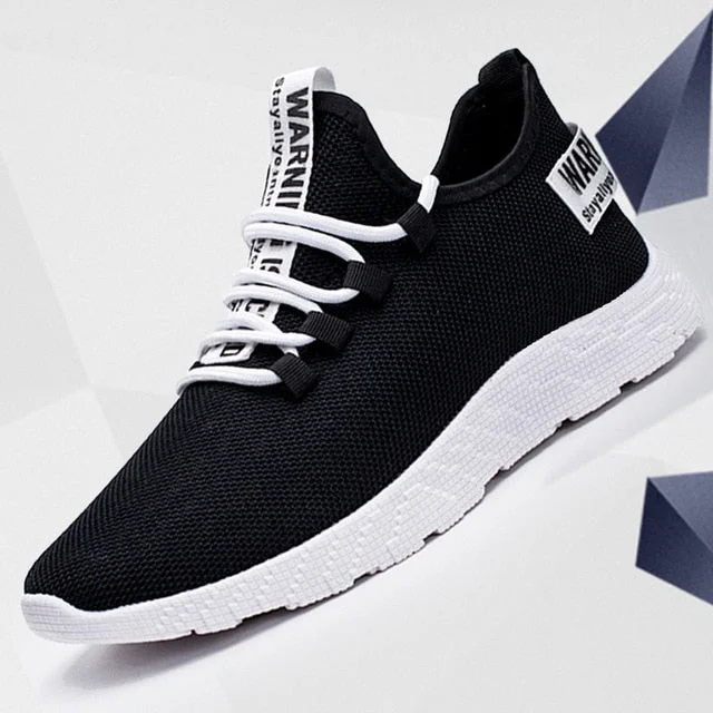 The New Men Sneakers 2020 New Breathable Lace Up Men Mesh Shoes Fashion Casual No-slip Men Vulcanize Shoes Tenis Masculino