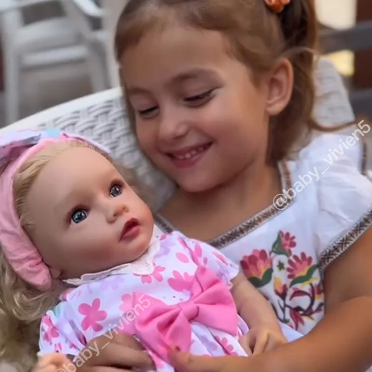 Babeside Quiet Reborn Baby Daisy 20'' Toddler Sweet Princess