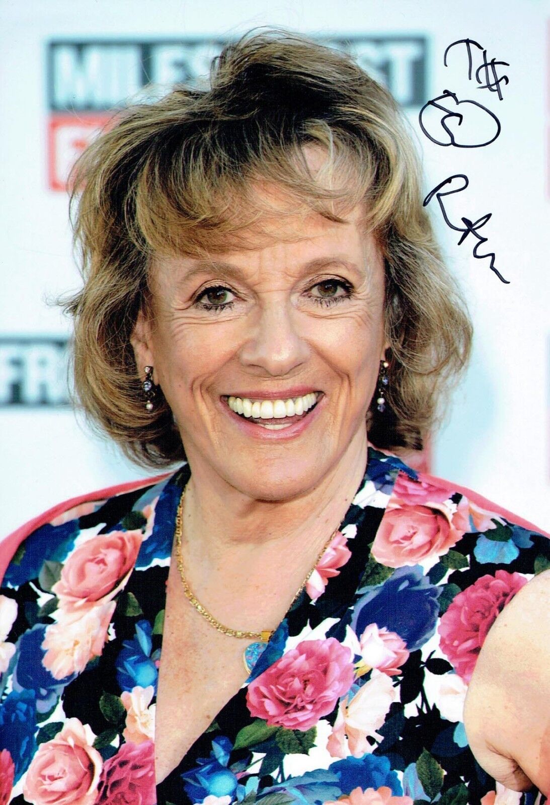 Esther RANTZEN SIGNED Autograph 12x8 Photo Poster painting 3 AFTAL COA Thats Life TV Presenter