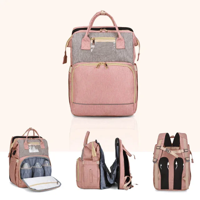 Lightweight Portable Folding Backpack & Baby Bed