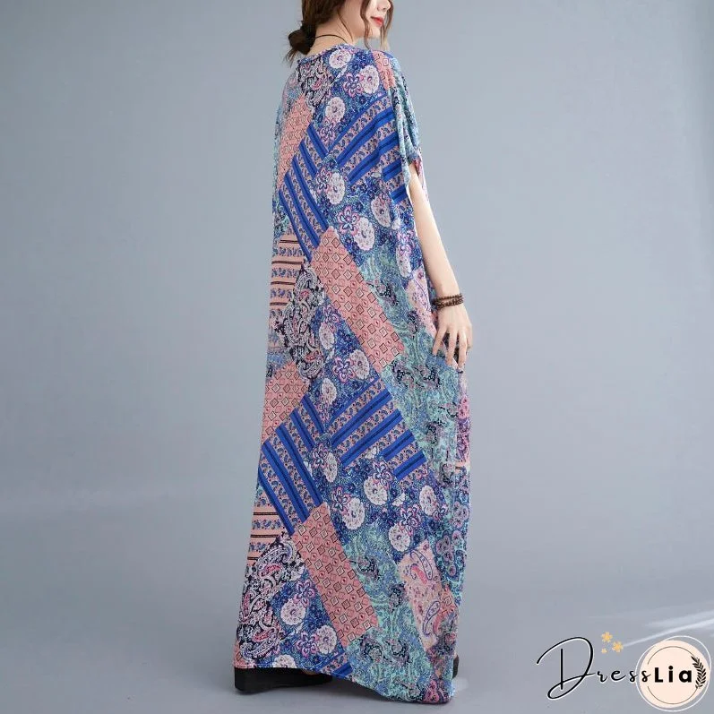 Women's Clothing In Large Sizes, Plump and Slim, with A Belly Covering Temperament Dress