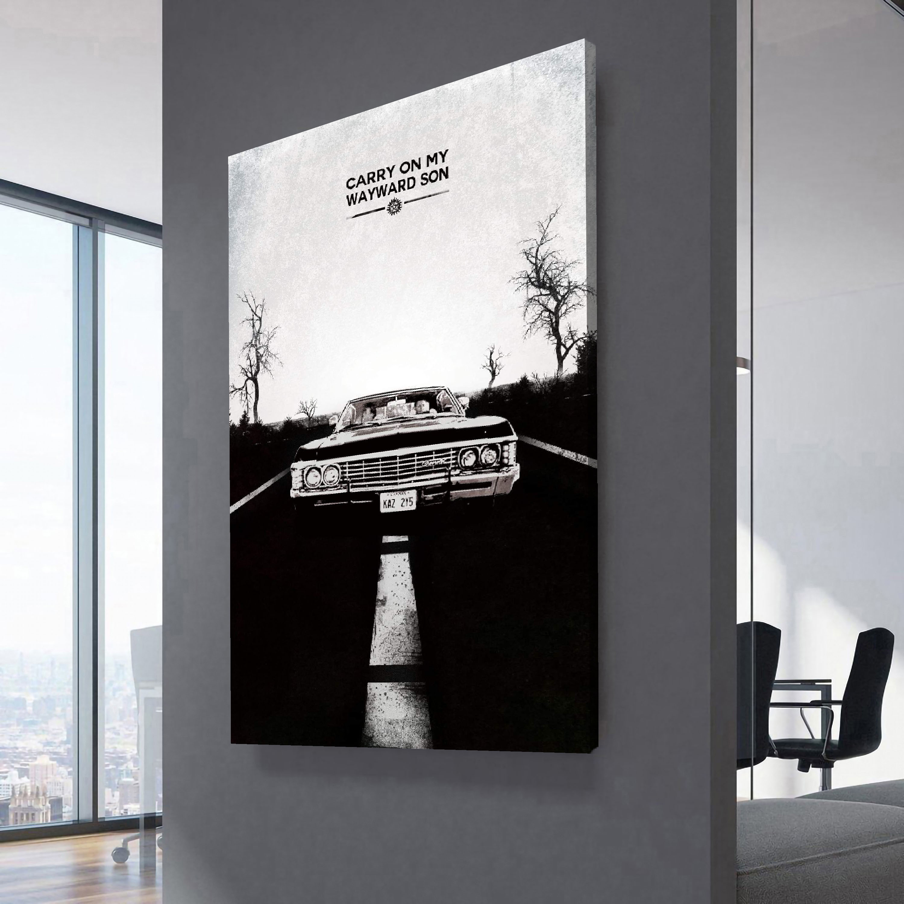 Supernatural Movie Poster Canvas Wall Art 