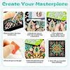 (Pre-Framed)Mandala-Special Shape Diamond Painting Kit(29x29cm)