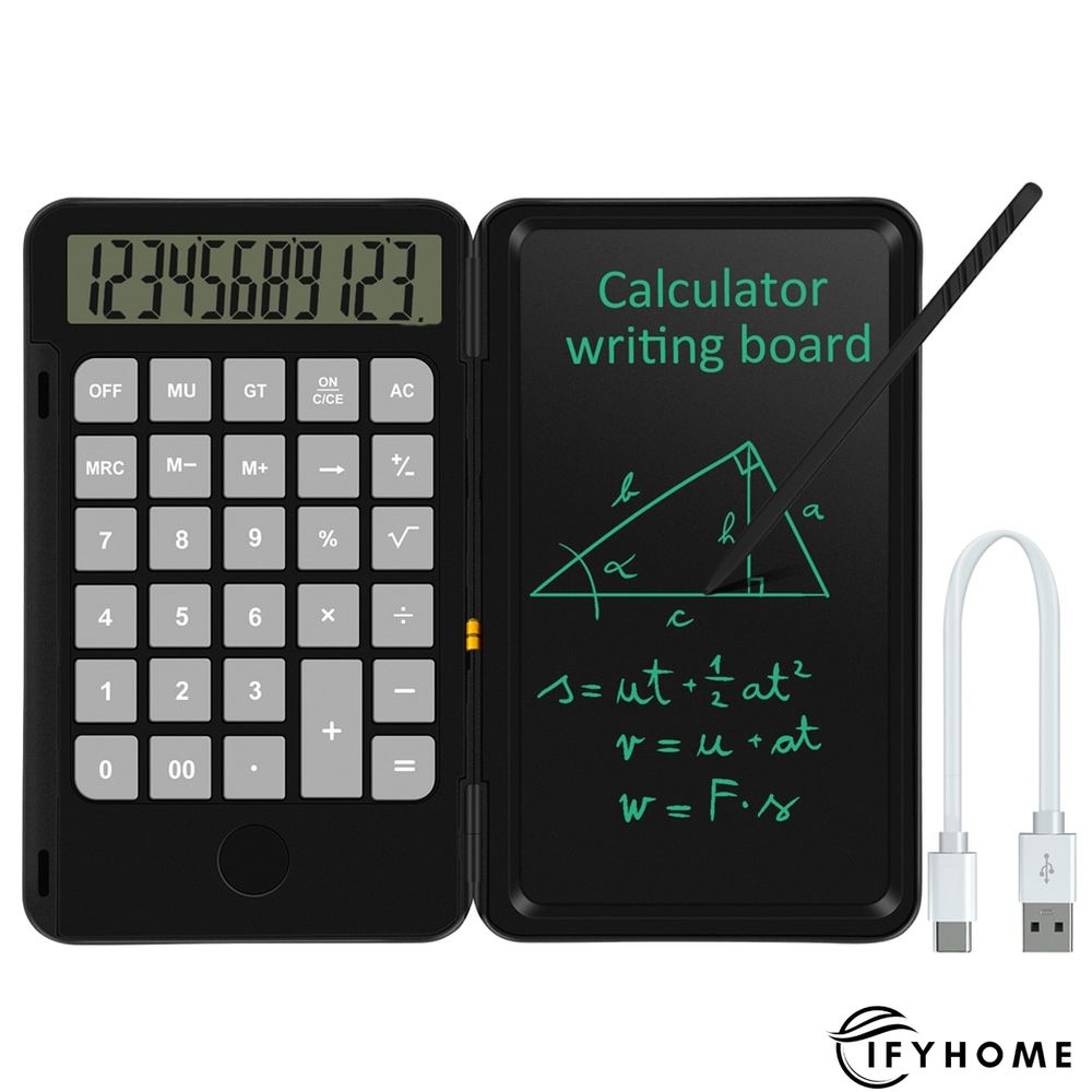 6.5 inch Calculator Writing Tablet Portable Smart LCD Graphics Handwriting Pad | IFYHOME
