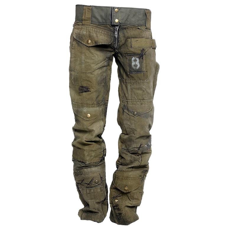 Mens Outdoor Wear-resistant Military Trousers / [viawink] /