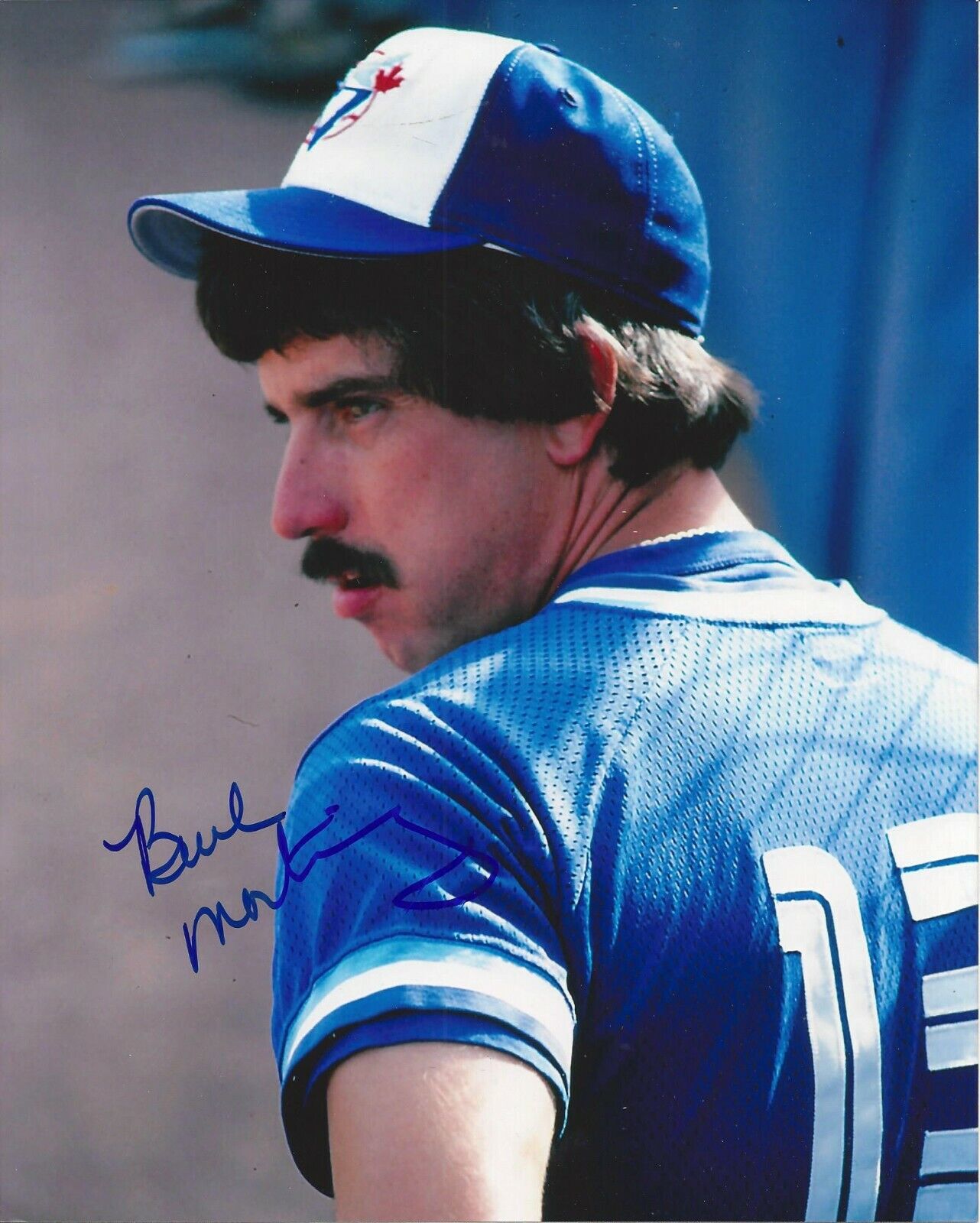 Buck Martinez Autographed 8x10 Toronto Blue Jays#S1062