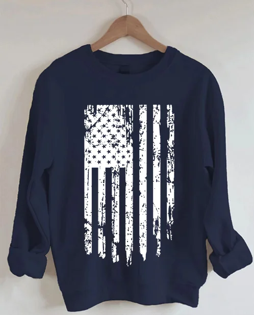 USA Flag Sweatshirt