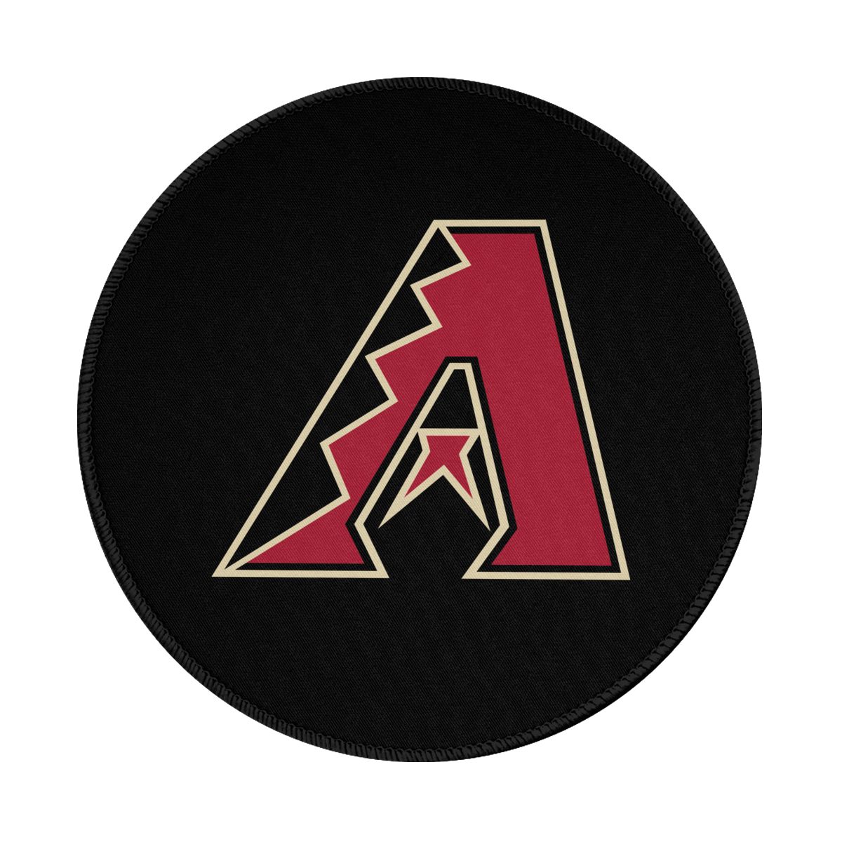 Arizona Diamondbacks Logo Non-Slip Rubber Round Mouse Pad
