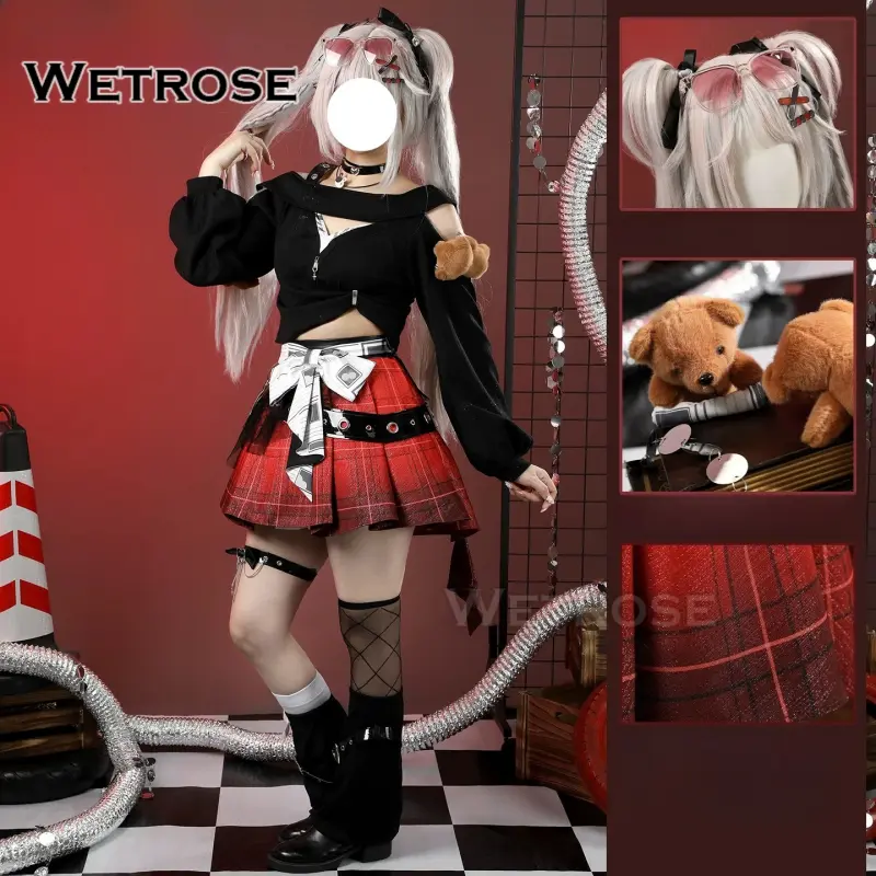 [Wetrose] In Stock Honkai: Star Rail Sparxie Skirt Game Outfit Cosplay Costume 