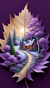 Luxury AB Velvet Diamond Painting Kit - Landscape