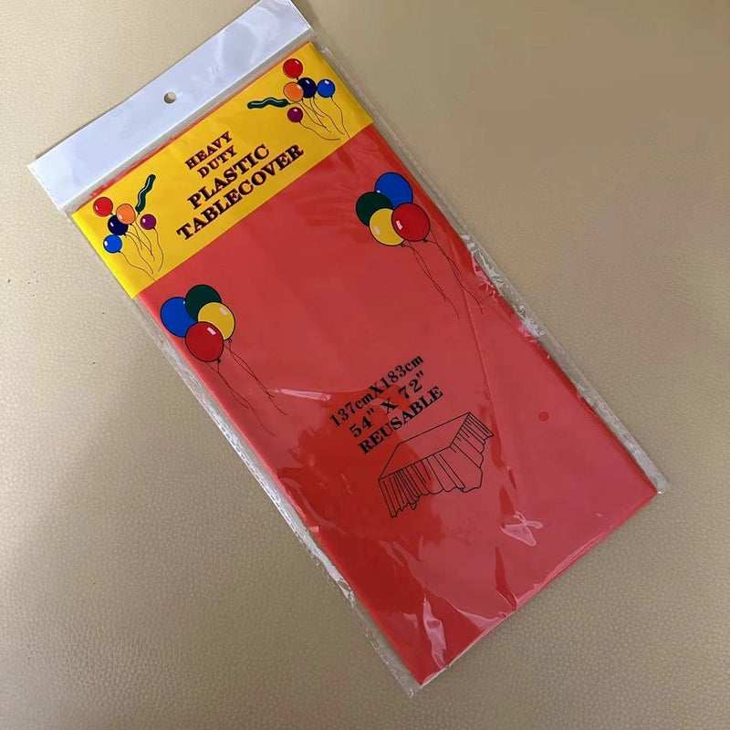 Modern Style Solid Color Cloth Party Street Tablecloth