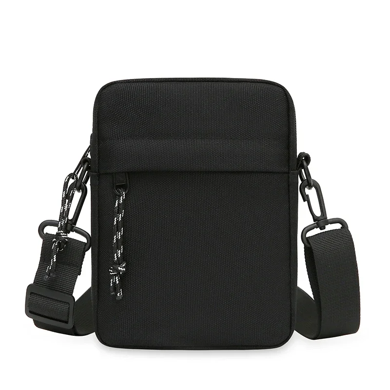 For Men Oxford Messenger Phone Side Sling Bag Men's Nylon Small Shoulder Bag Simple Casual Mini Crossbody Bag Husband Chest Pack Messenger Bags