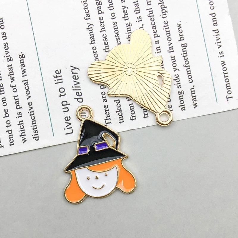 27 Models Per Model 1, 27/Pack 12*16mm 15 * 19mm 16*24mm Zinc Alloy Pumpkin Cat Candy Pendant Jewelry Accessories