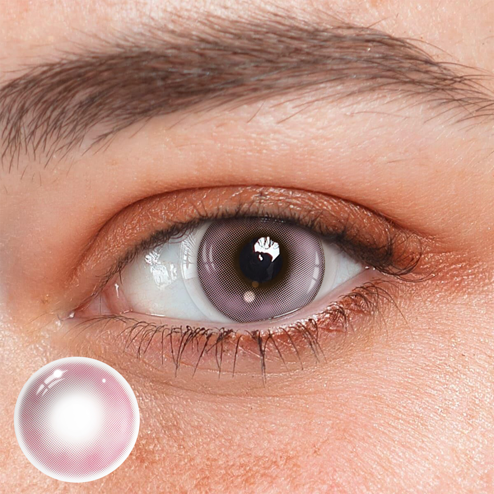 Yara Pink Coloured Contact Lenses