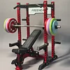 Original 1/12 Squat Rack Ornaments Set Fitness Gift Assembly Toy