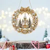 Diamond Painting Christmas Ornament Church Sun Ornament Window 7.87x7.87in