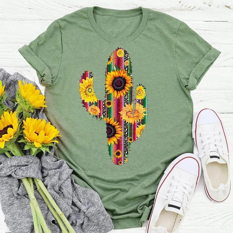 Cactus Village LifeT-shirt Tee -05773