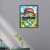 Diamond Painting -DIY Full Square Drill Sunflower Truck