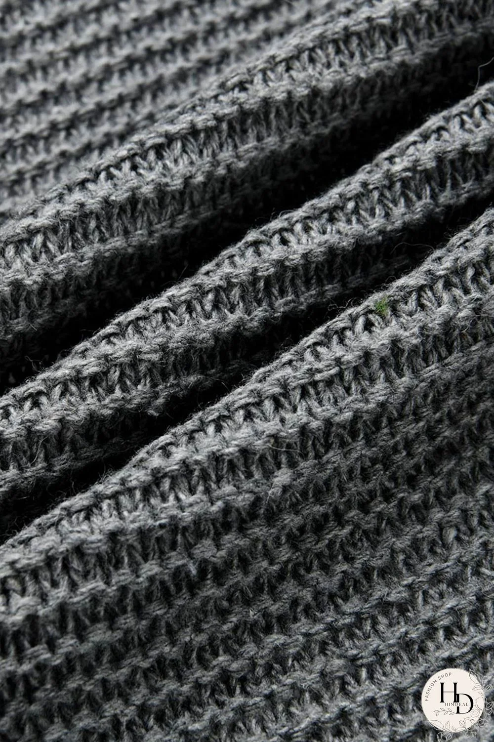 Beige Fashion Cardigan Hooded Long Jacket