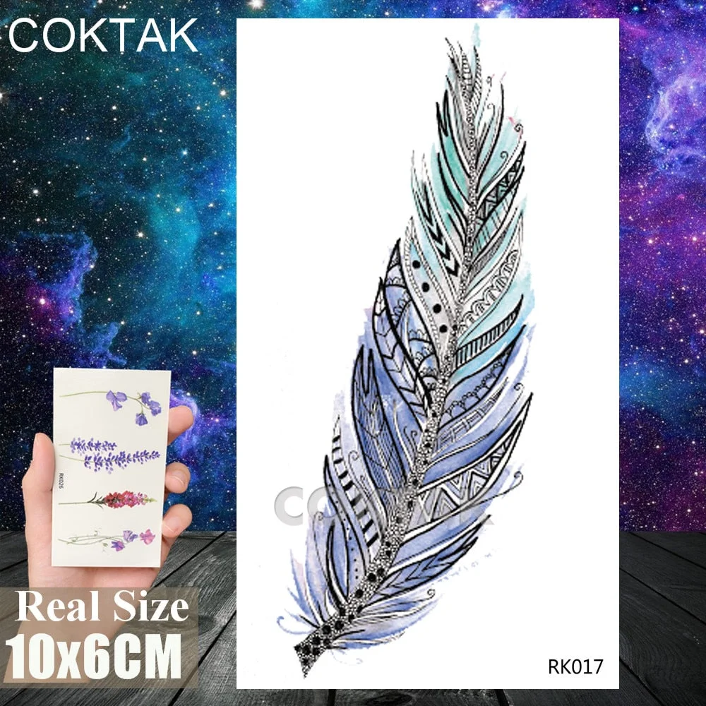 Sexy Red Lips Tooth Tongue Temporary Tattoos Sticker For Adult Body Art Painting Chest Tatoos Fake Waterproof Tattoo Paper