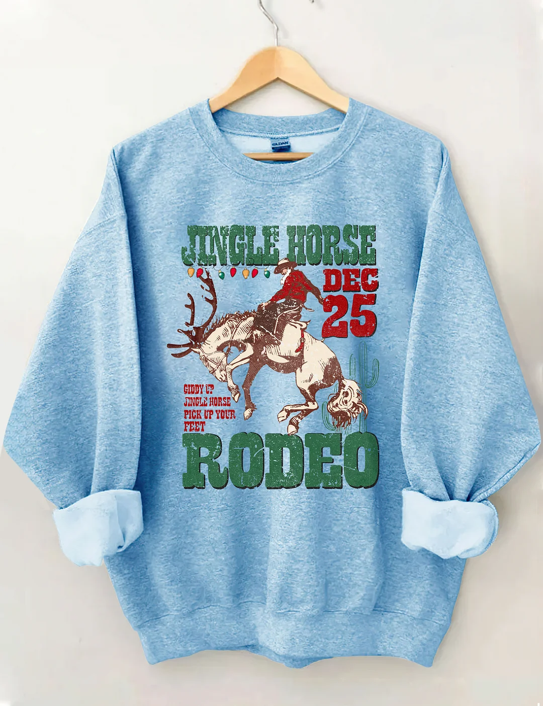 Jingle Horse Rodeo Sweatshirt