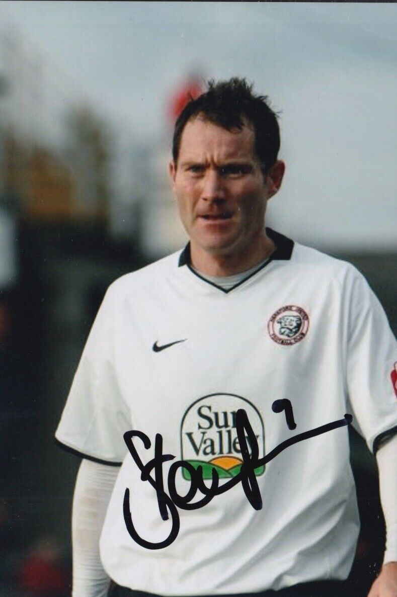 STEVE GUINAN HAND SIGNED 6X4 Photo Poster painting FOOTBALL AUTOGRAPH