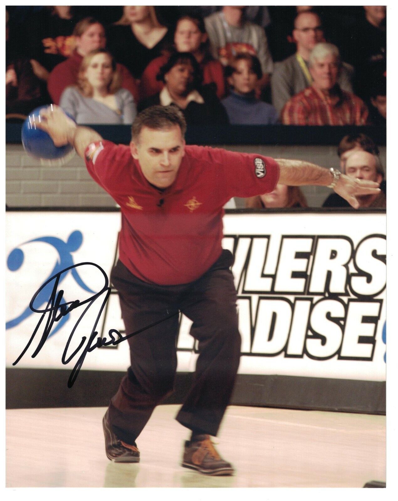 Steve Jaros Signed Autographed 8x10 Photo Poster painting Professional Bowler Bowling