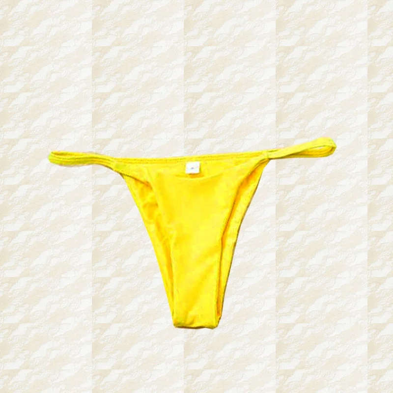 2020 Women Micro Bikini set Push Up Swimwear Solid Beach Bathing Suit Brazilian Thong Swimsuit For Girls Bikini Swim Suit Femme