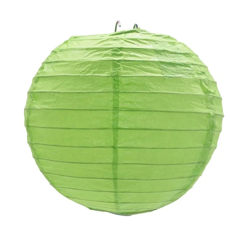 1Pc 4-12inch Round Chinese Paper Lanterns Hanging Lantern Ball for Wedding Birthday Party Decoration Supplies Baby Shower Favors