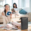 Portable Zipper DVD CD Holder 80pcs Capacity Portable Disc CD VCD DVD Carry Bag
