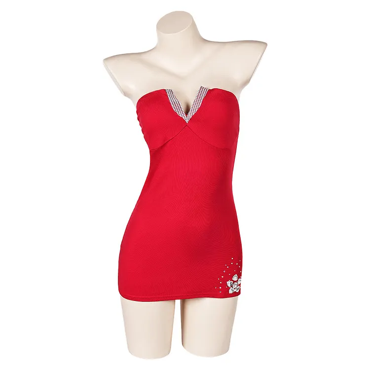 How To Marry A Millionaire Pola Red Sexy Cosplay Costume Outfits Halloween Carnival Suit
