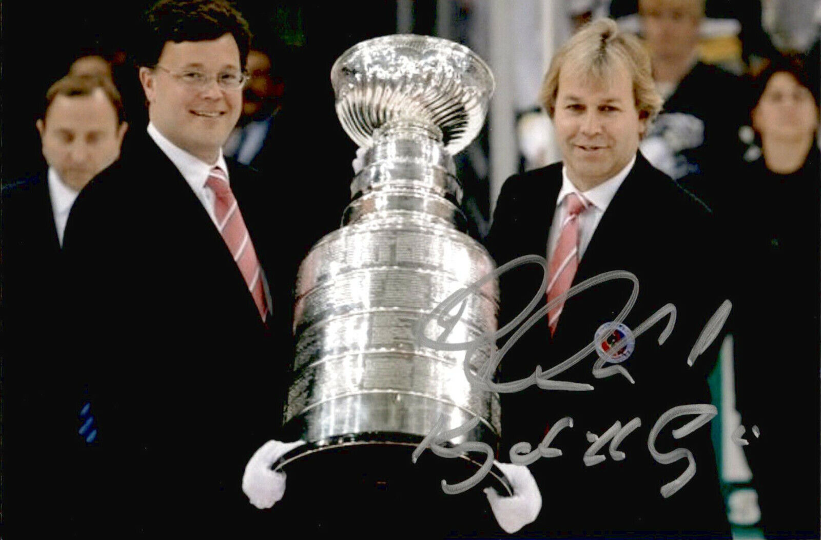 Phil Pritchard SIGNED autographed 4x6 Photo Poster painting STANLEY CUP KEEPER OF THE CUP