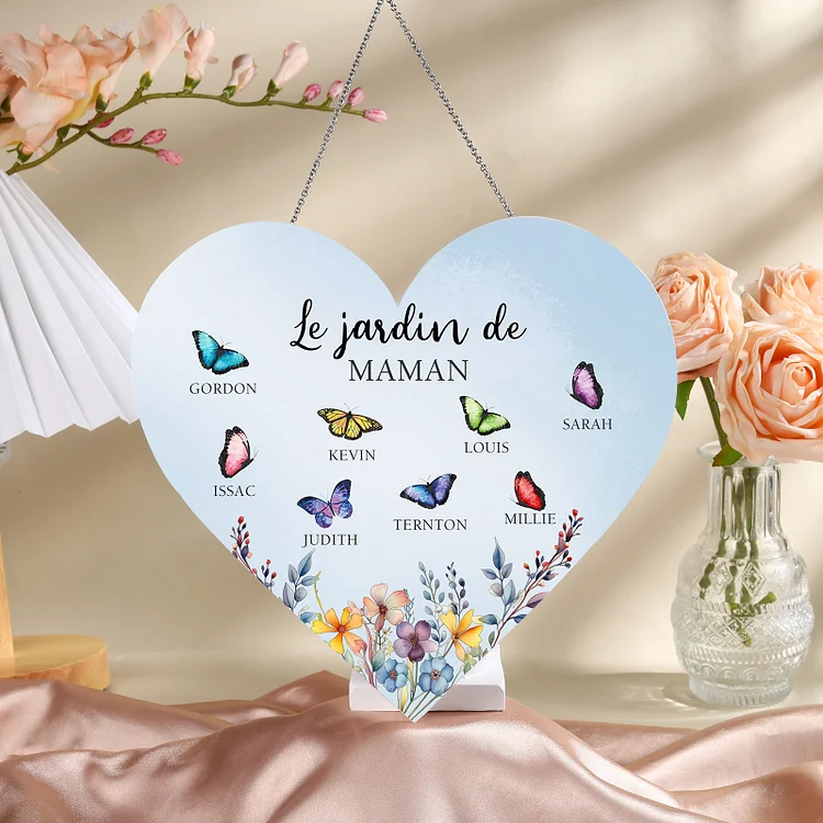 Décoration Murale Le CoeurDéco Je T'aime - Ma Gravure Perso